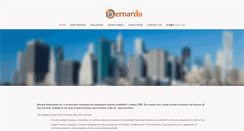 Desktop Screenshot of bernardoinc.com